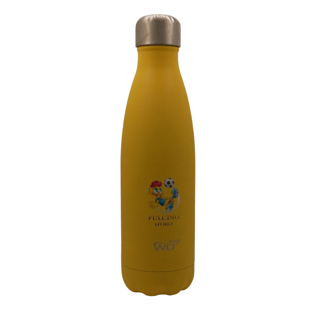 Bottiglia Termica Acciaio Inox 500ml Pulcino d'Oro