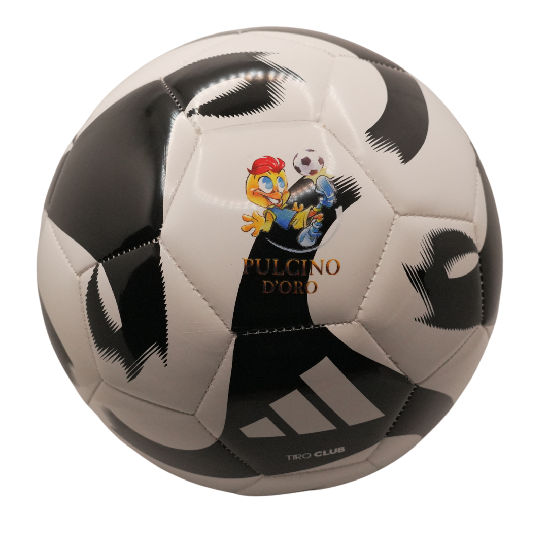 Pallone Nero Pulcino d'Oro - Tiro Club Adidas Misura 4